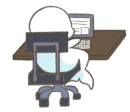 Shiro-tan: the Mild Beluga 2 sticker #11522316