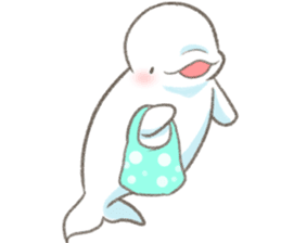 Shiro-tan: the Mild Beluga 2 sticker #11522318