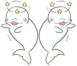 Shiro-tan: the Mild Beluga 2 sticker #11522319