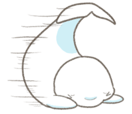 Shiro-tan: the Mild Beluga 2 sticker #11522320