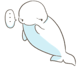 Shiro-tan: the Mild Beluga 2 sticker #11522321