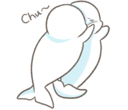Shiro-tan: the Mild Beluga 2 sticker #11522323