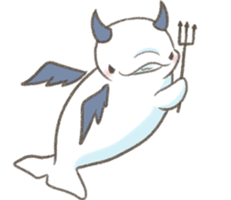 Shiro-tan: the Mild Beluga 2 sticker #11522326