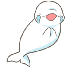 Shiro-tan: the Mild Beluga 2 sticker #11522329