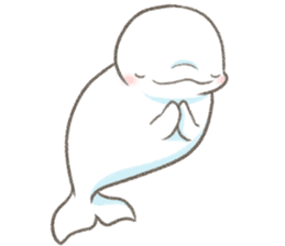 Shiro-tan: the Mild Beluga 2 sticker #11522330