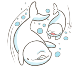 Shiro-tan: the Mild Beluga 2 sticker #11522332