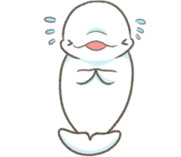 Shiro-tan: the Mild Beluga 2 sticker #11522335