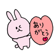 loose rabbit love life sticker #11522587