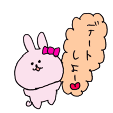 loose rabbit love life sticker #11522609