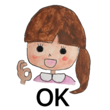 watercolor painting heartwarming family sticker #11522748