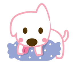 Nicky Happy Dog sticker #11522856