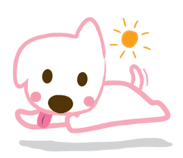 Nicky Happy Dog sticker #11522857