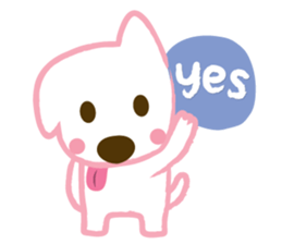 Nicky Happy Dog sticker #11522858