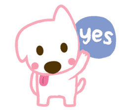 Nicky Happy Dog sticker #11522858