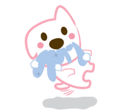 Nicky Happy Dog sticker #11522859