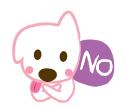 Nicky Happy Dog sticker #11522862