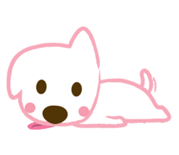 Nicky Happy Dog sticker #11522863