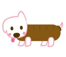 Nicky Happy Dog sticker #11522865