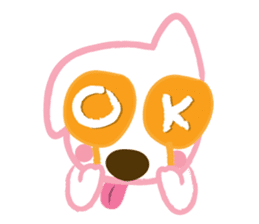 Nicky Happy Dog sticker #11522866