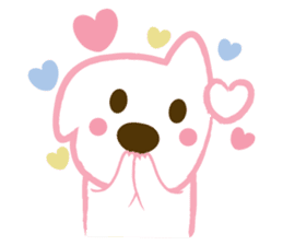 Nicky Happy Dog sticker #11522867