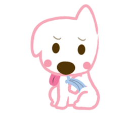 Nicky Happy Dog sticker #11522870