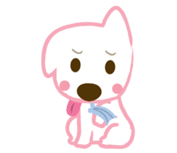 Nicky Happy Dog sticker #11522870
