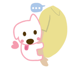 Nicky Happy Dog sticker #11522872