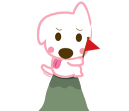 Nicky Happy Dog sticker #11522874