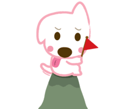 Nicky Happy Dog sticker #11522874