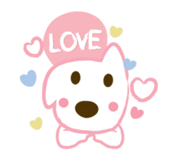 Nicky Happy Dog sticker #11522875