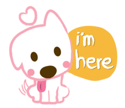 Nicky Happy Dog sticker #11522877