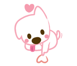 Nicky Happy Dog sticker #11522882
