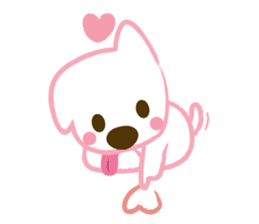 Nicky Happy Dog sticker #11522882
