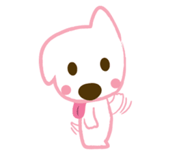 Nicky Happy Dog sticker #11522884