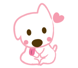 Nicky Happy Dog sticker #11522885