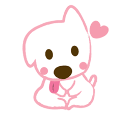 Nicky Happy Dog sticker #11522885
