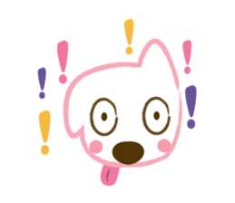 Nicky Happy Dog sticker #11522887