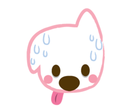 Nicky Happy Dog sticker #11522888