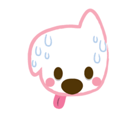 Nicky Happy Dog sticker #11522888