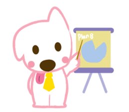 Nicky Happy Dog sticker #11522890