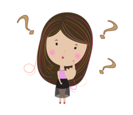 Sweet couple with a cute stickers. sticker #11523097