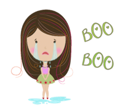 Sweet couple with a cute stickers. sticker #11523098