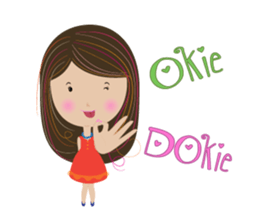 Sweet couple with a cute stickers. sticker #11523104