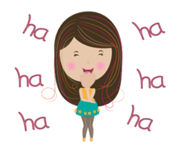 Sweet couple with a cute stickers. sticker #11523105