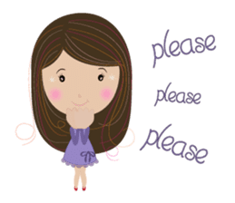 Sweet couple with a cute stickers. sticker #11523107