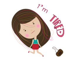 Sweet couple with a cute stickers. sticker #11523109