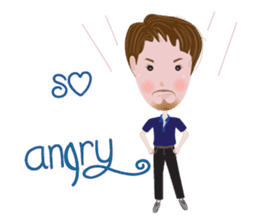 Sweet couple with a cute stickers. sticker #11523115