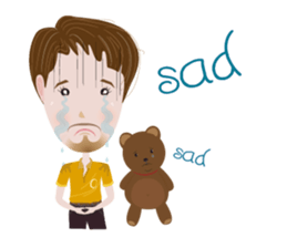 Sweet couple with a cute stickers. sticker #11523126