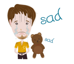 Sweet couple with a cute stickers. sticker #11523126