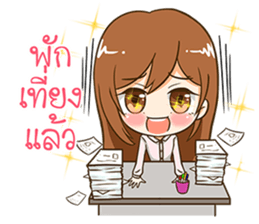 Kaotang - Office Girl. sticker #11523500